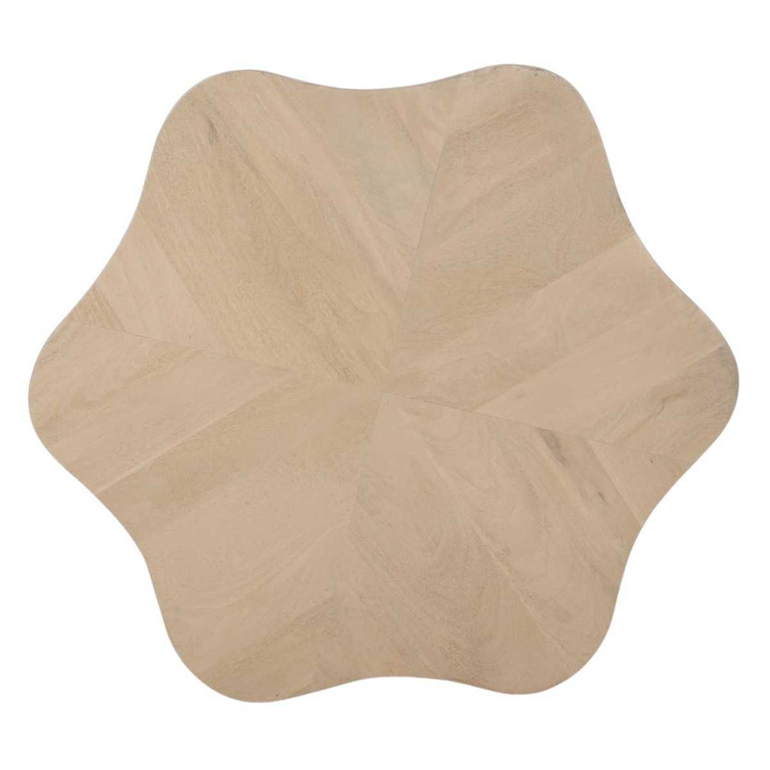 Boho Wooden Star Low Coffee Table