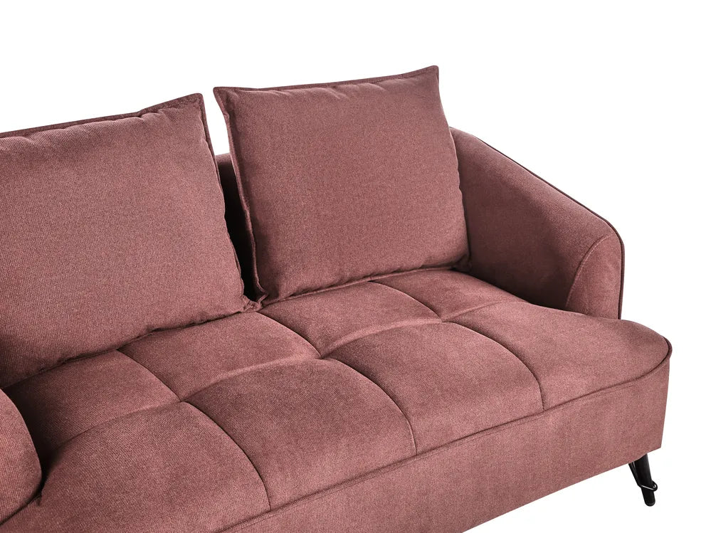 Sofa 2 Seater Fabric Burgundy Adame