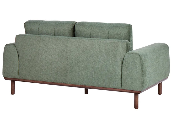 Sofa 2 Seater Fabric Green Demacio