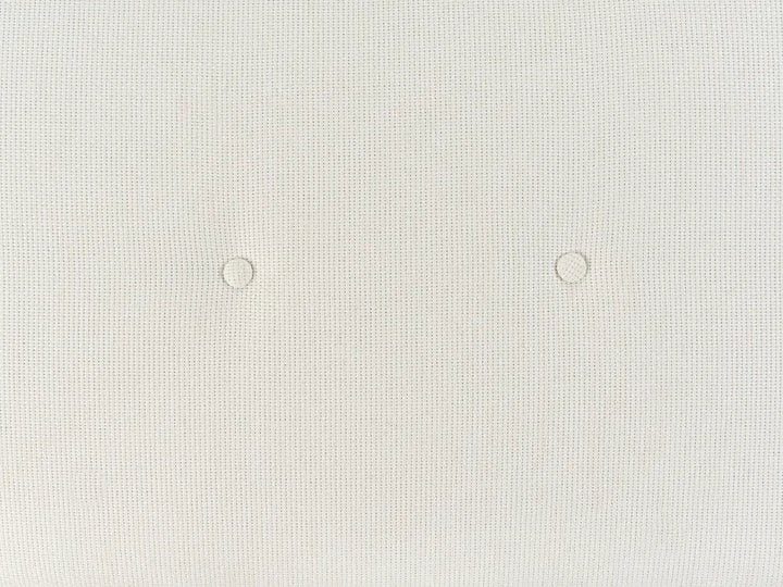 Corner Sofa Bed 3 Seater Fabric White Left Hand Glenland