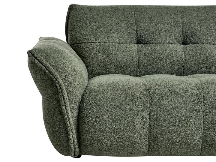 Sofa 2 Seater HALBA Boucle Green Elan