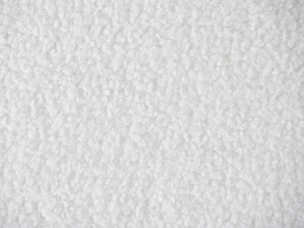Sofa 2 Seater Boucle White Elan