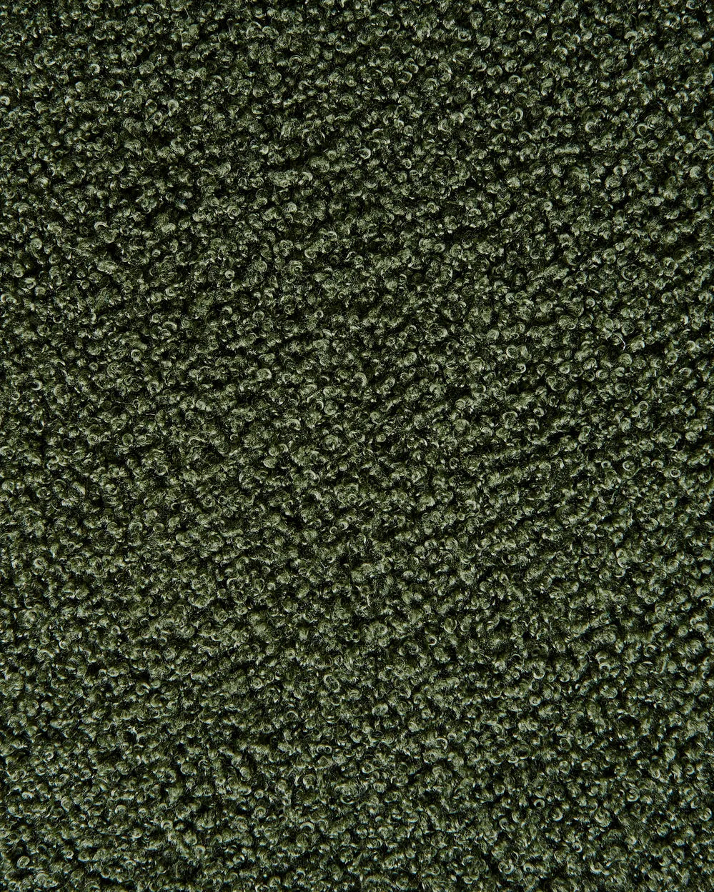 Swivel Armchair Boucle Dark Green Halcott