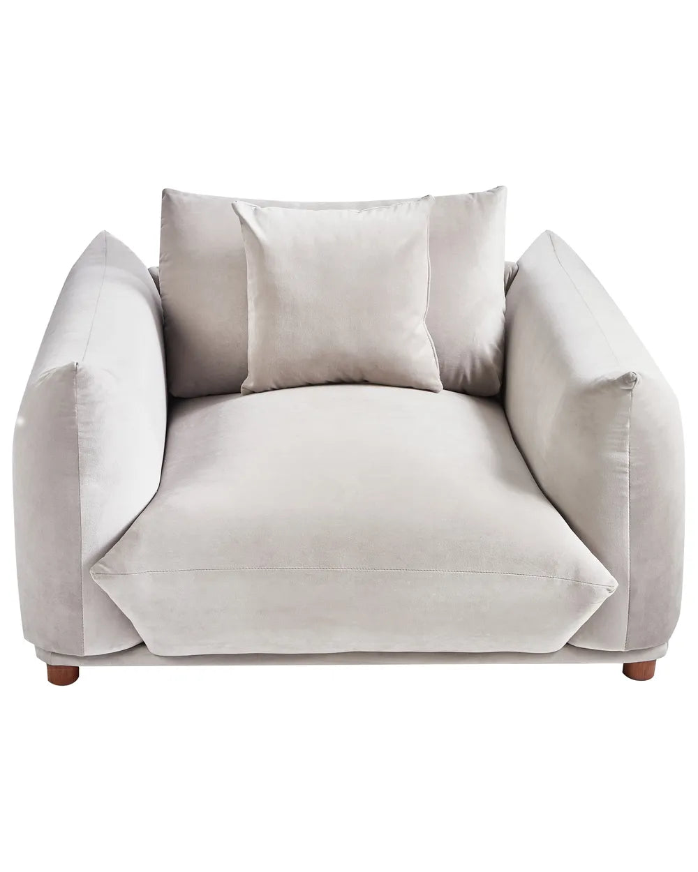 Armchair Velvet Taupe Jameila