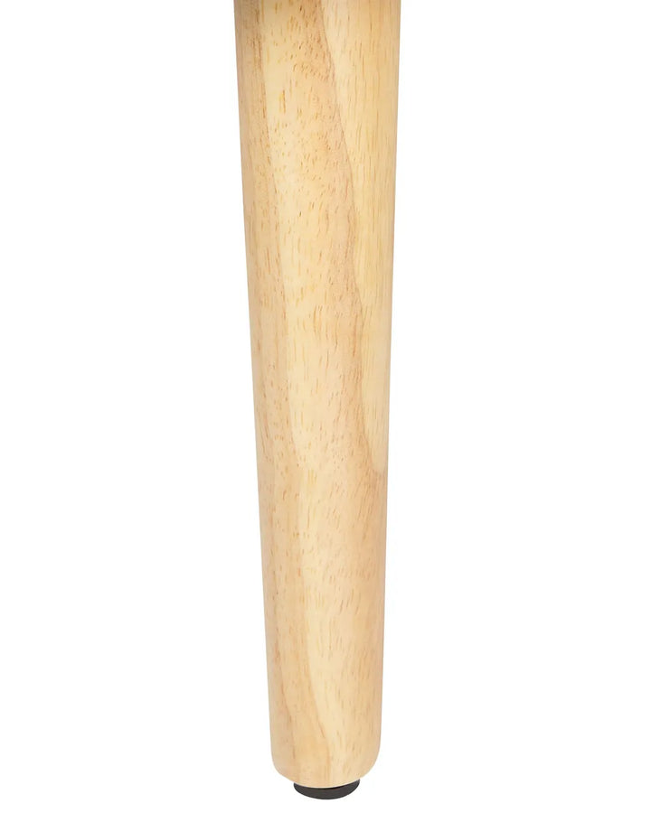 Armchair with Footstool Boucle White Tybias