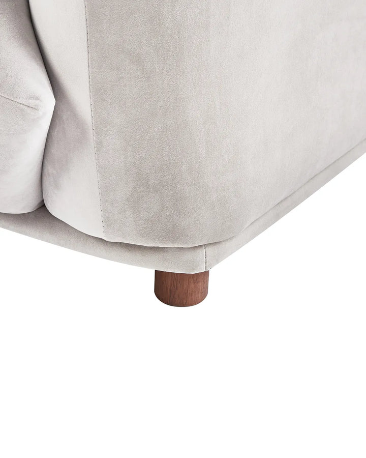 Armchair Velvet Taupe Jameila