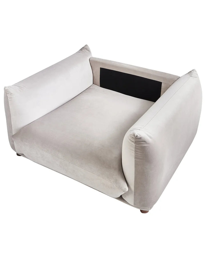 Armchair Velvet Taupe Jameila