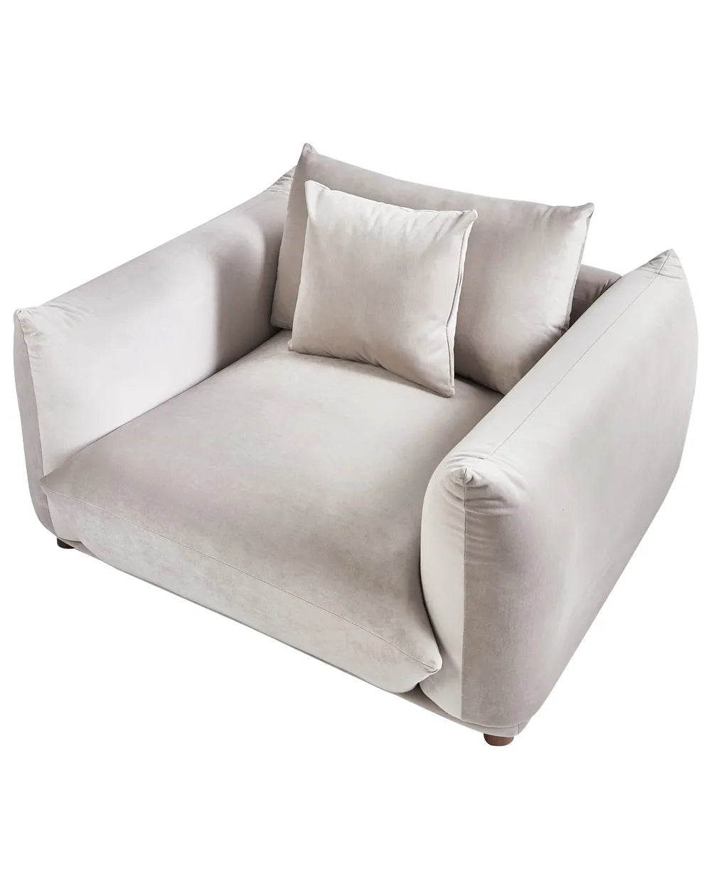 Armchair Velvet Taupe Jameila