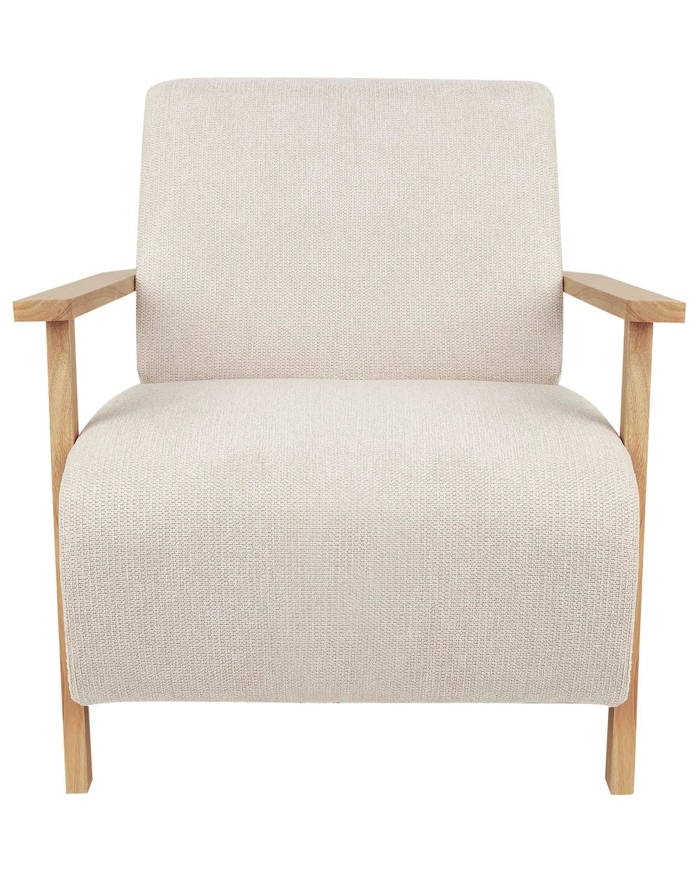 Armchair Fabric Light Beige Chynna