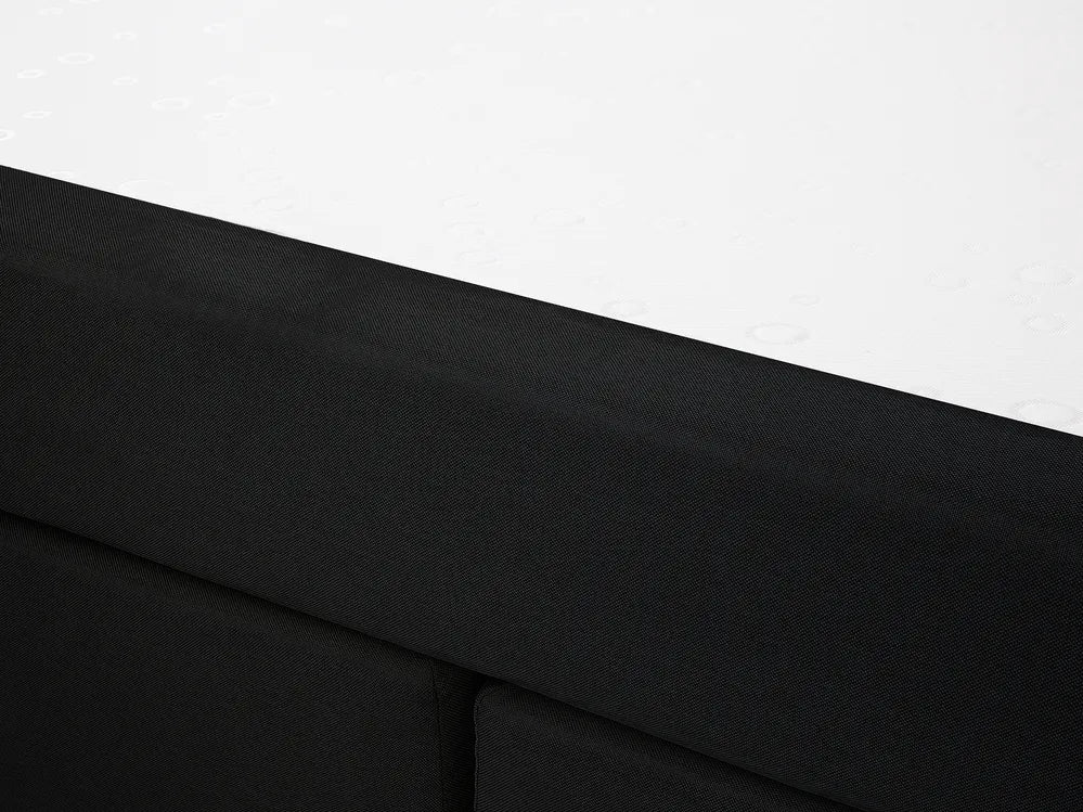 Divan Bed Fabric 180 x 200 cm (EU Super King) Black Mozter