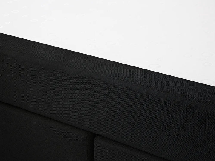 Divan Bed Fabric 180 x 200 cm (EU Super King) Black Mozter