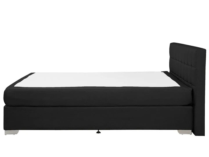 Divan Bed Fabric 180 x 200 cm (EU Super King) Black Mozter