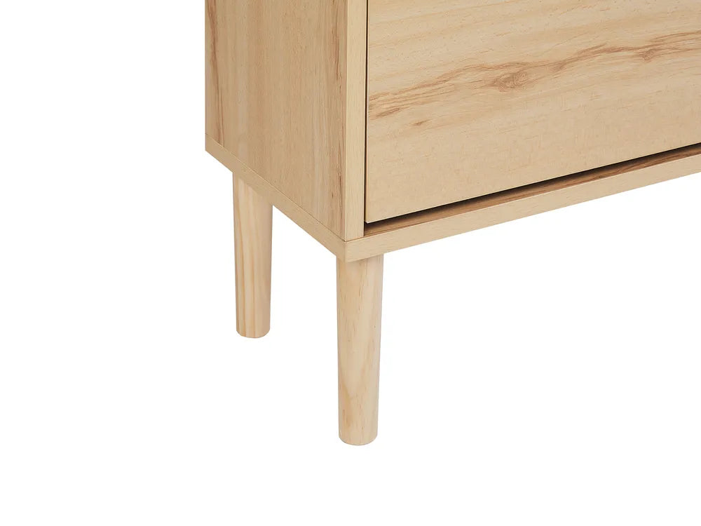 Shoe Storage Cabinet Light Brown Luhan