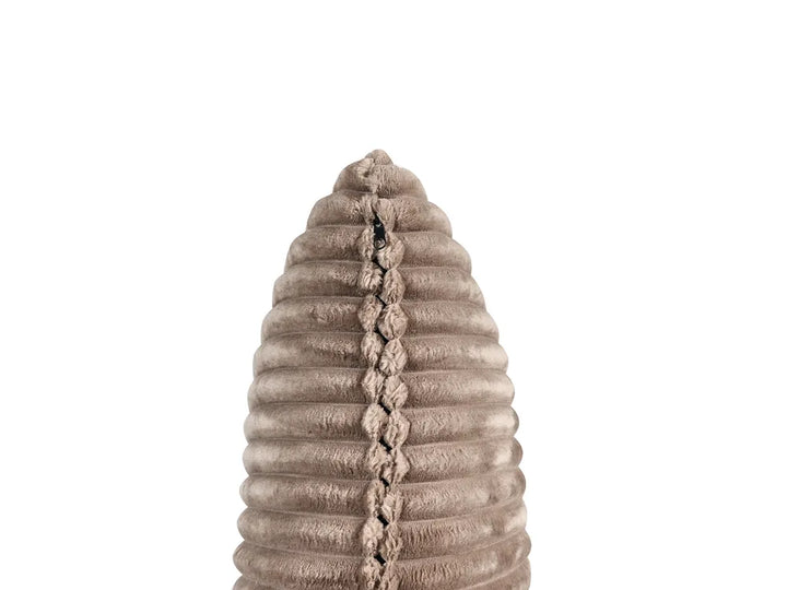 Corner Sofa Corduroy Light Brown Right Hand Scarlet