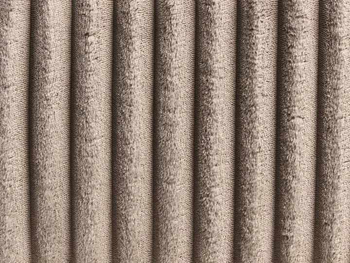 Corner Sofa Corduroy Light Brown Right Hand Scarlet