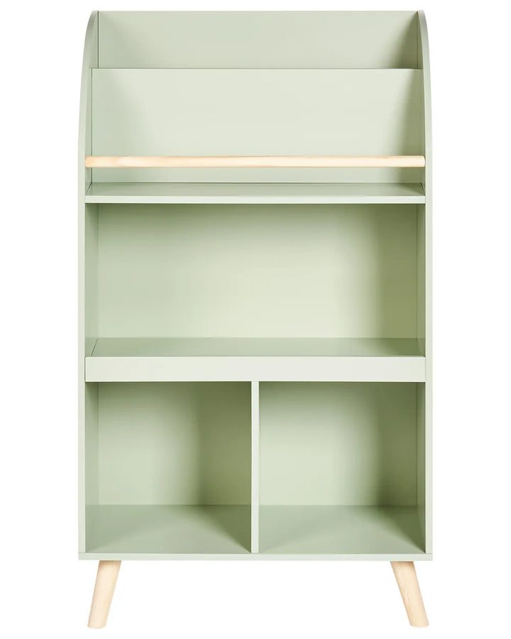 3 Tier Bookcase 102 cm Light Green Alleisha