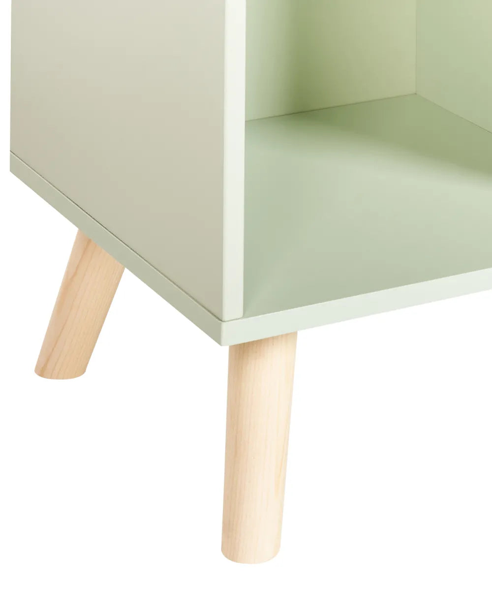 3 Tier Bookcase 102 cm Light Green Alleisha