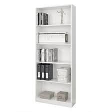 Jaen Large Artic White Bookcase Bookshelf