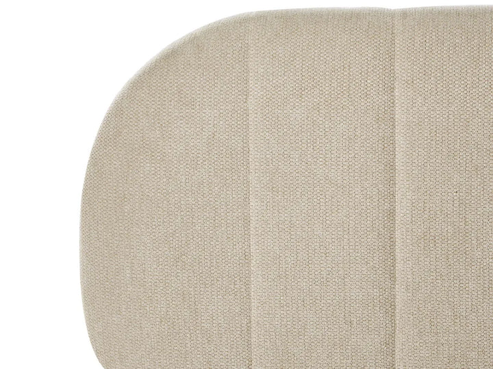 Ottoman Bed Fabric 160 x 200 cm (EU King Size) Taupe Daizia