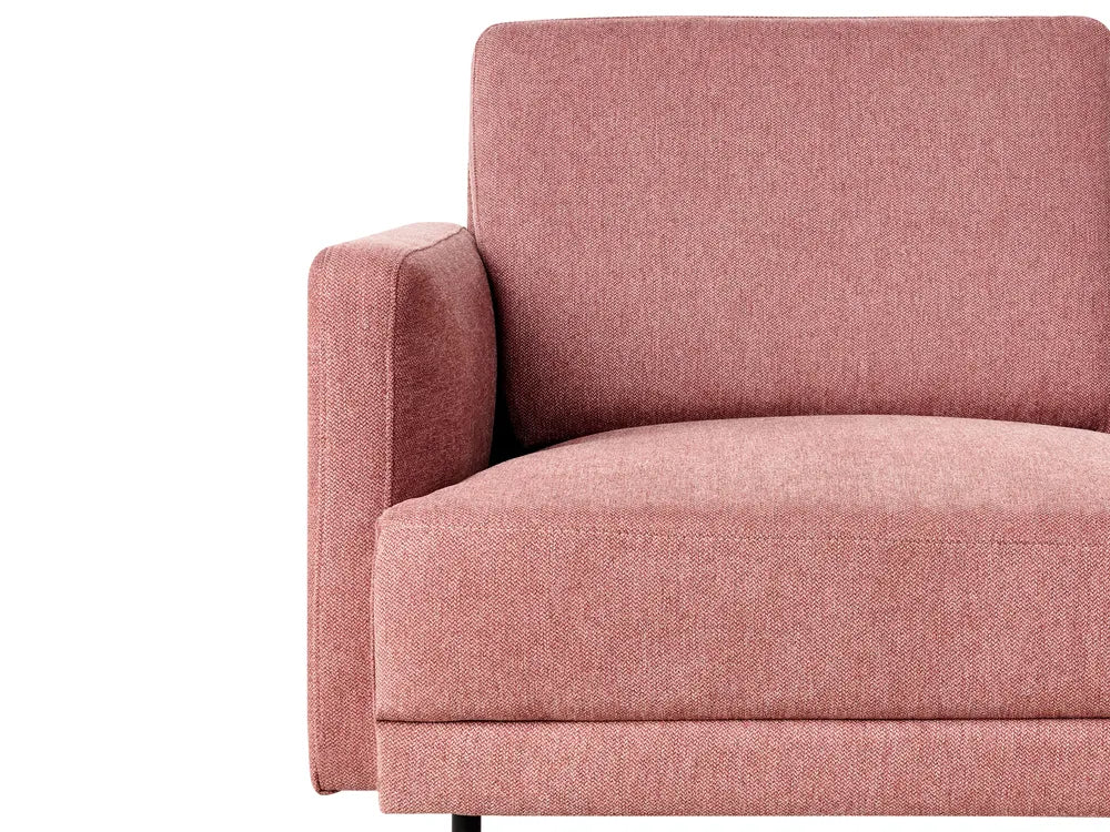 Sofa 2 Seater Fabric Pink Shayle