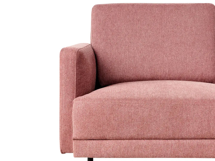 Sofa 2 Seater Fabric Pink Shayle