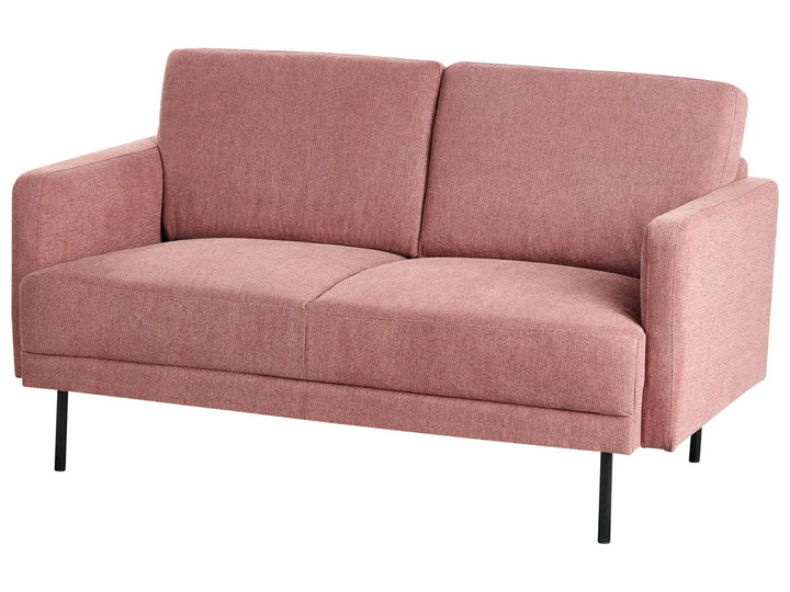 Sofa 2 Seater Fabric Pink Shayle