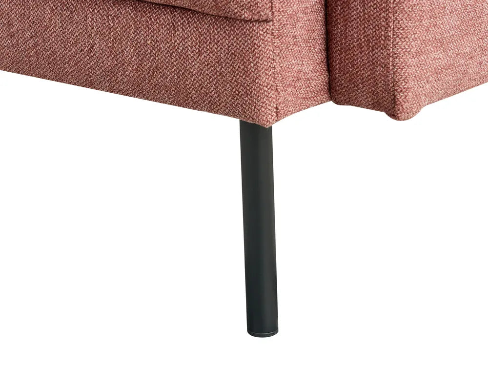 Sofa 2 Seater Fabric Pink Shayle
