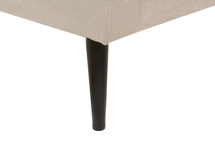Bed Velvet 180 x 200 cm (EU Super King) Taupe Braya