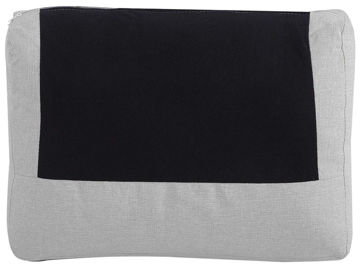 U-Shape Sofa Bed 4 Seater Fabric Light Grey with Storage Kellems