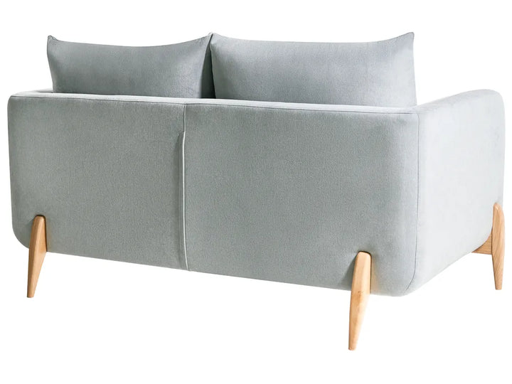 Sofa 2 Seater Chenille Light Blue Rilee
