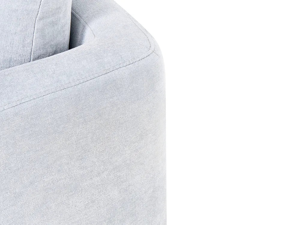 Sofa 2 Seater Chenille Light Blue Rilee