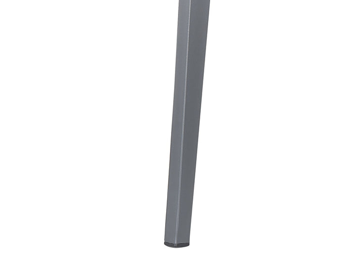 Mileto Garden Dining Table 140 cm 80 cm Glass Grey