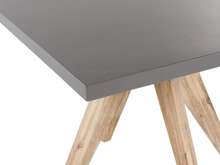 Olbia Garden Dining Table 90 cm 90 cm Concrete Grey