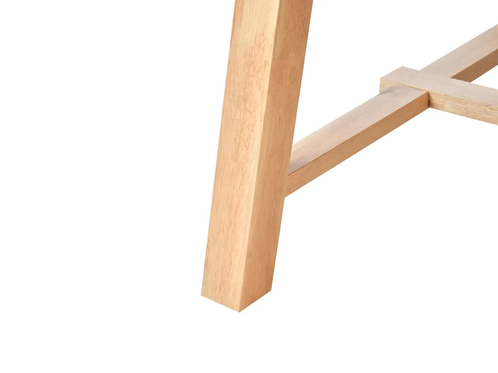 Extending Dining Table Light Ash Wood 160/200 cm 90 cm Garell