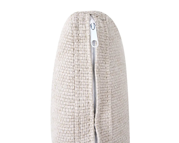 Sofa 2 Seater Fabric Light Beige Ashland