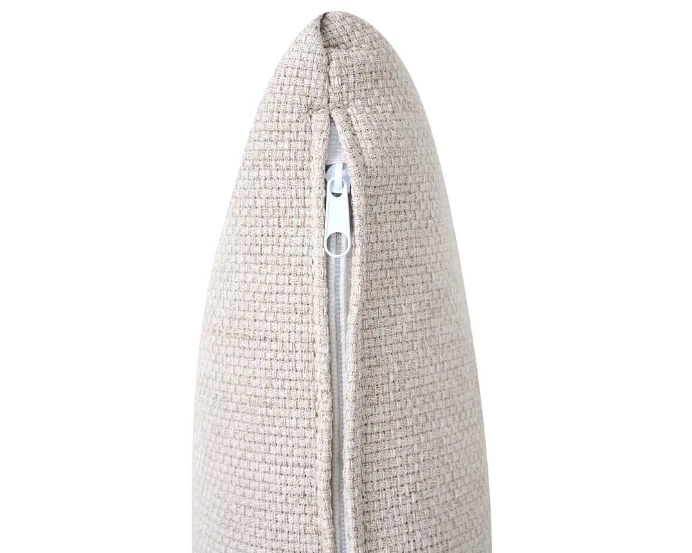 Sofa 2 Seater Fabric Light Beige Ashland