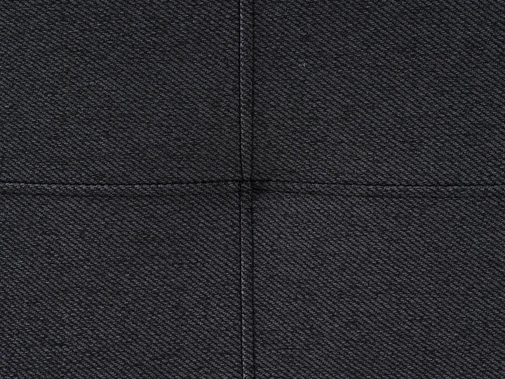 Sofa Bed 2 Seater Fabric Black Blancha