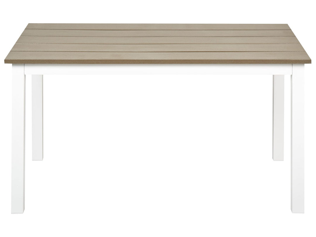 Messina Garden Dining Table 100 cm 52 cm White