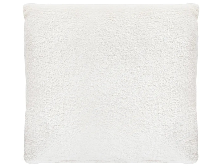 Corner Sofa Bed 4 Seater Boucle Off-White Right Hand Alarick