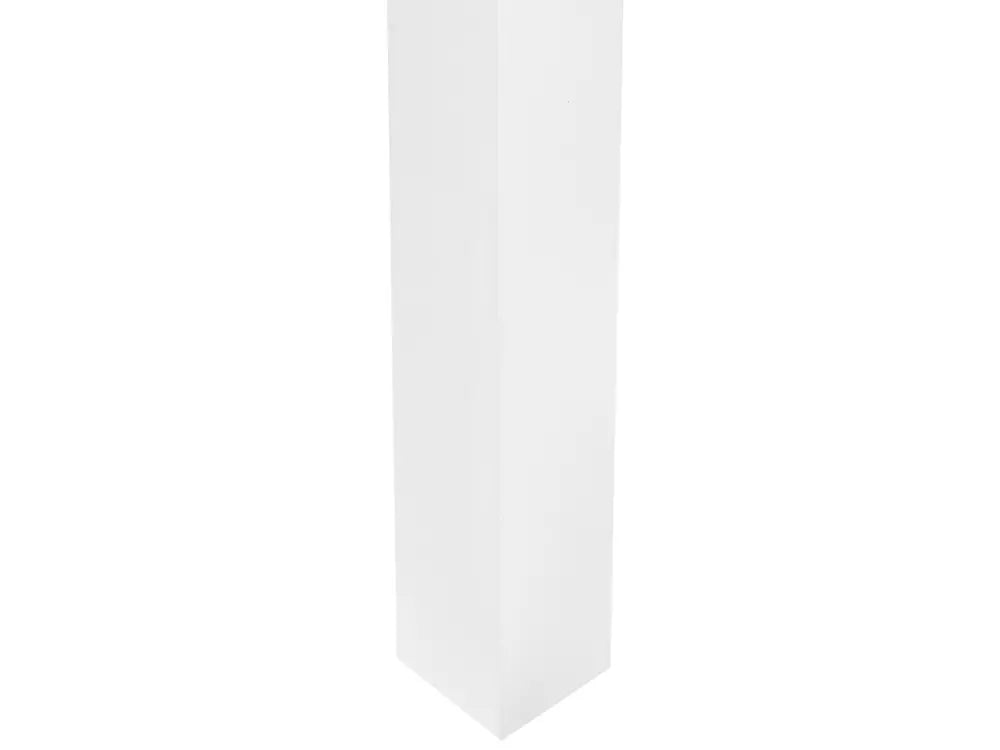 Mid Sleeper Bed Pine Wood 90 x 200 cm (EU Single) White Gieze