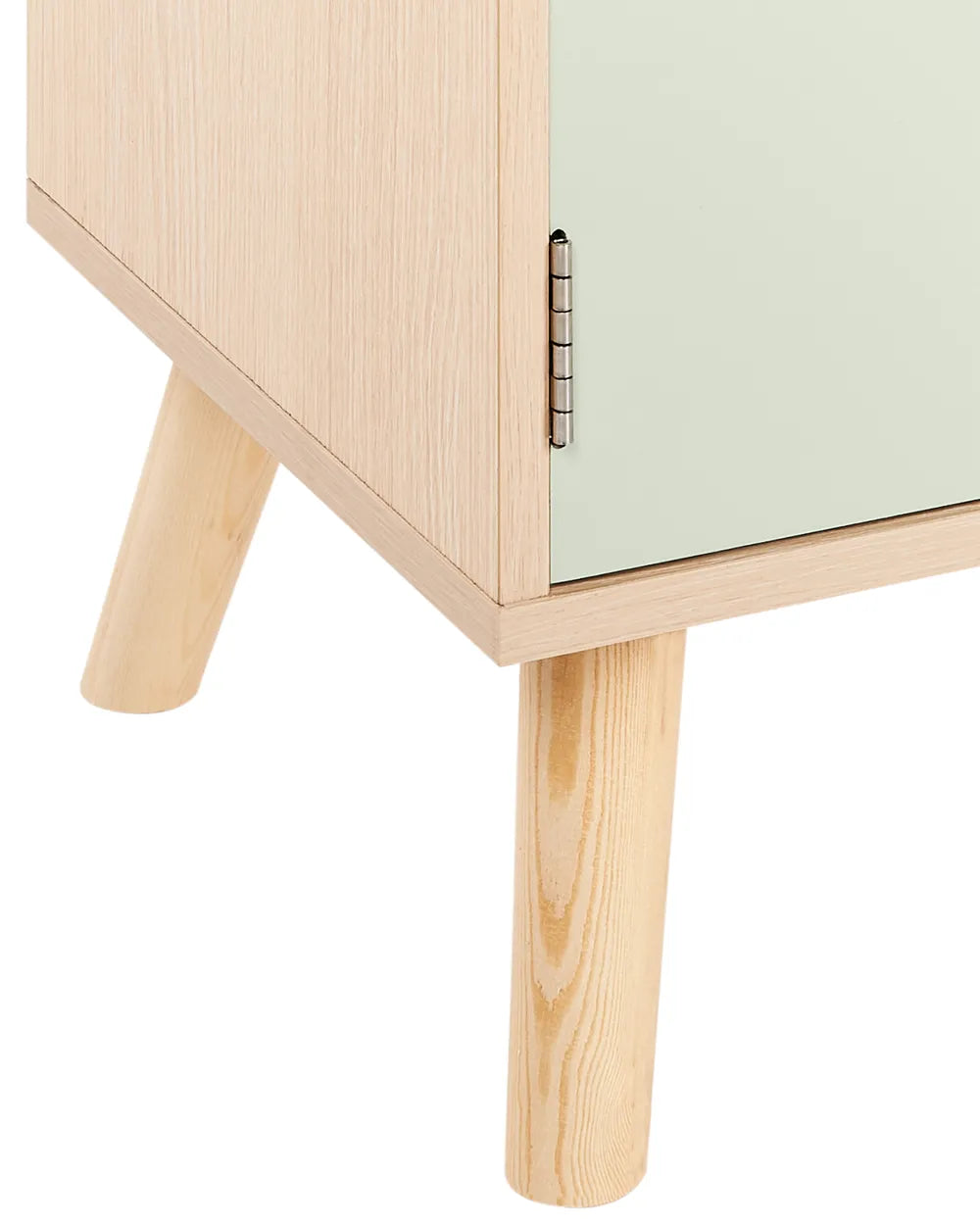 2 Tier Shelving Unit 105 cm Light Green Bayze