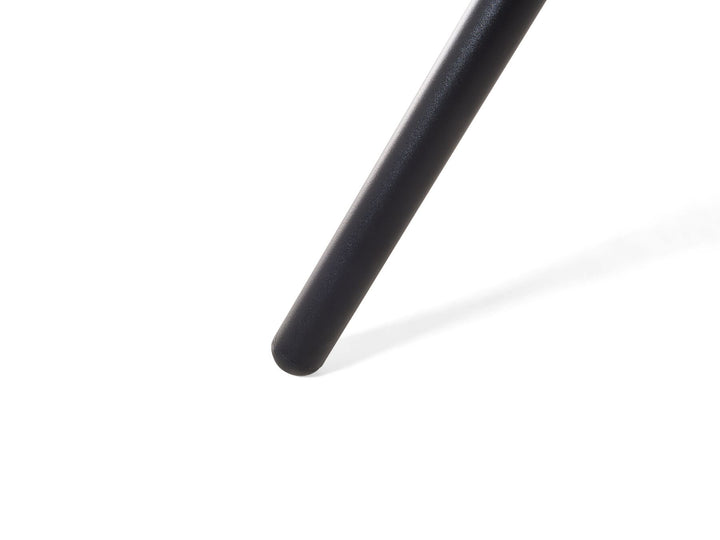 Livo Garden Dining Table  140 cm 80 cm Glass Black