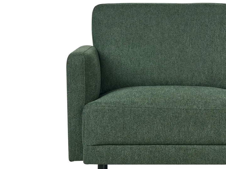 Sofa 2 Seater Fabric Dark Green Shayle