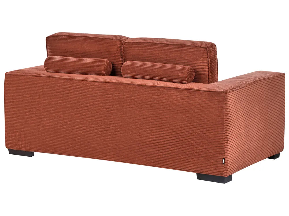 2 Seater Corduroy Golden Brown Gelene