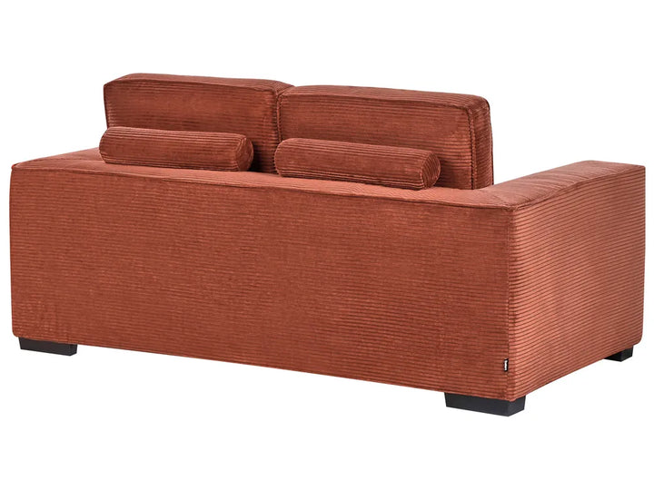 2 Seater Corduroy Golden Brown Gelene