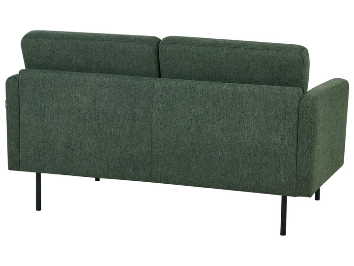 Sofa 2 Seater Fabric Dark Green Shayle