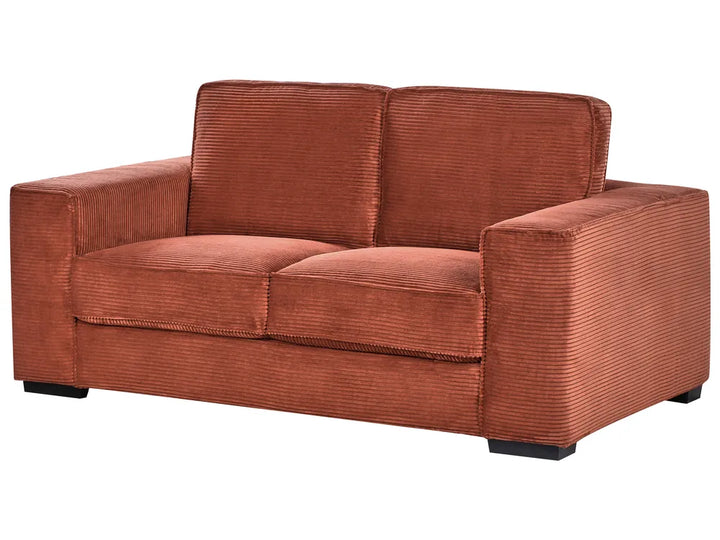 2 Seater Corduroy Golden Brown Gelene