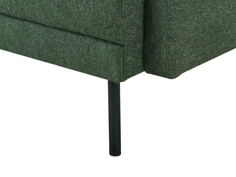 Sofa 2 Seater Fabric Dark Green Shayle