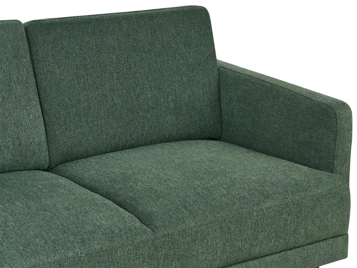 Sofa 2 Seater Fabric Dark Green Shayle