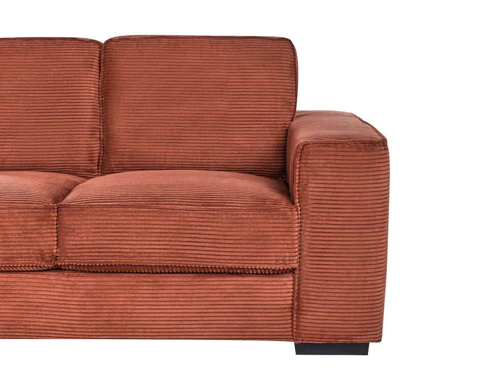 2 Seater Corduroy Golden Brown Gelene